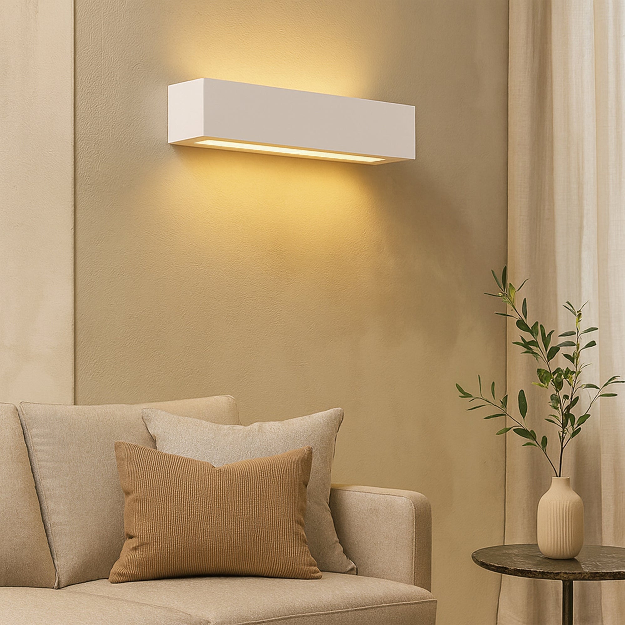 Elvon Plaster Wall Sconce - Medium – Lexi Lighting