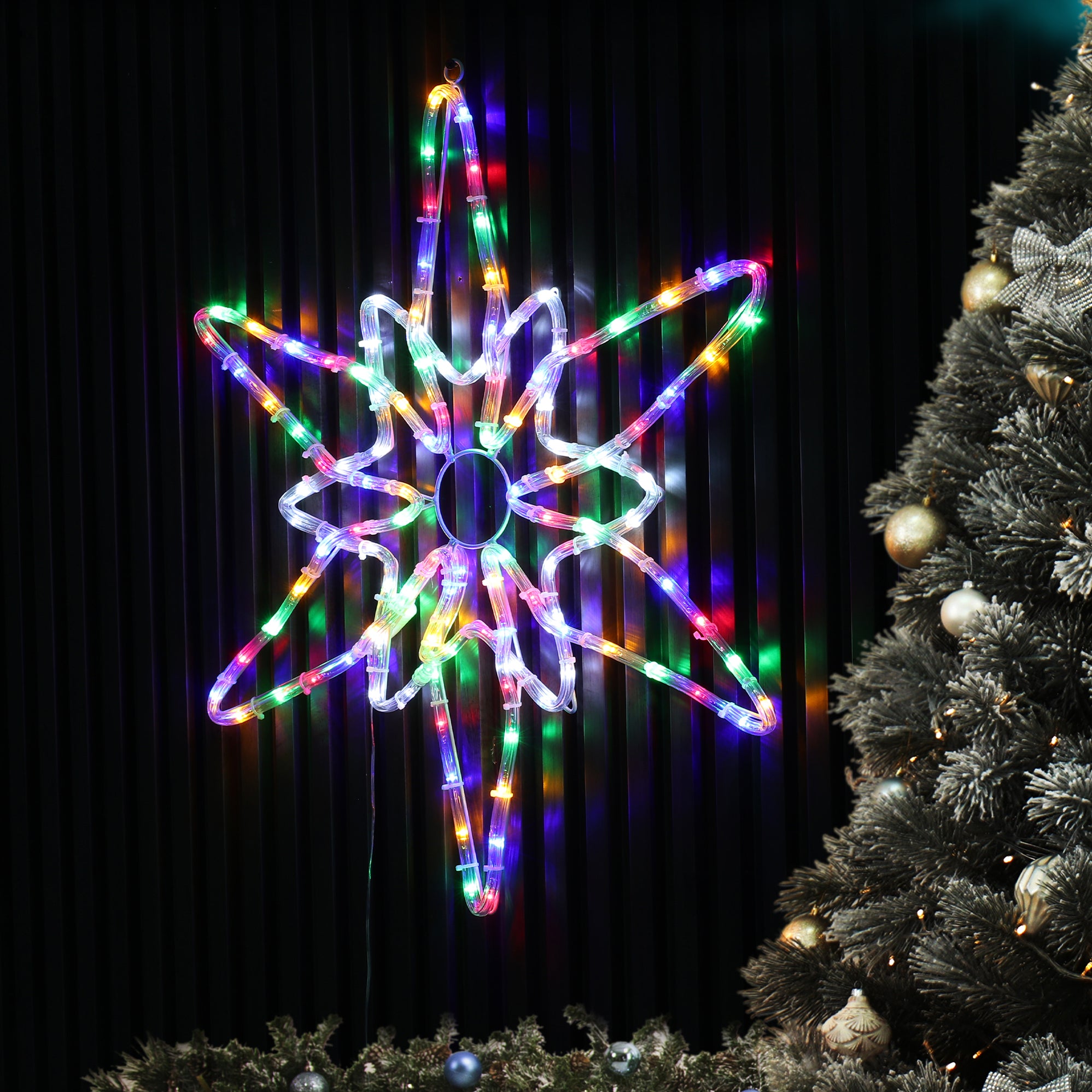 LED Northern Star Rope Light Silhouette - 2 Colour Options – Lexi Lighting