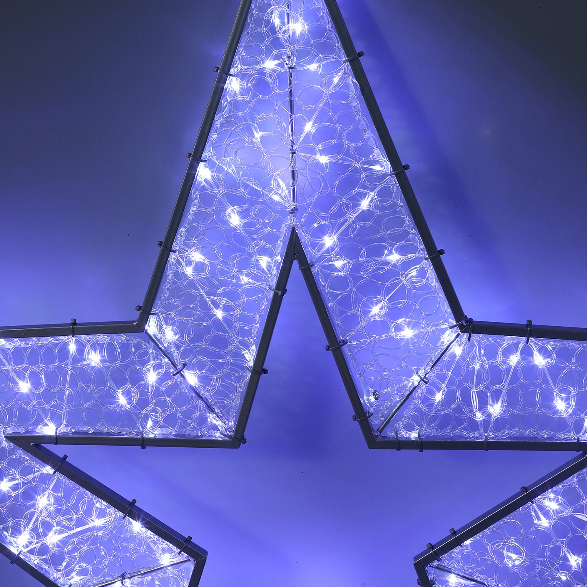 2D 1.2M Mesh Star with twinkle LED – Lexi Lighting