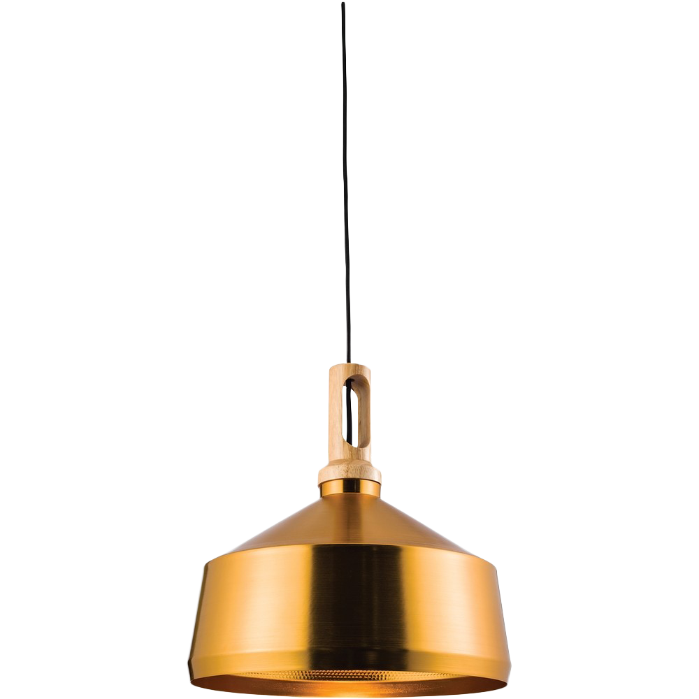 Light discount gold pendant