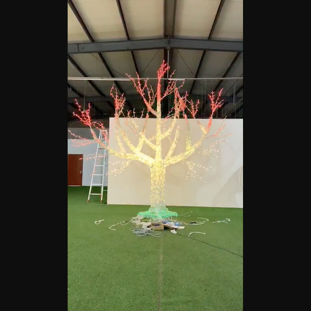 Rgb Panel Tree 3D RGB Pixel Tree - 4M - RGB LED – Lexi Lighting