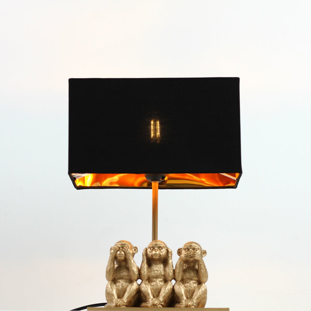Three Monkey Table Three Wise Monkeys Table Lamp – Lexi Lighting